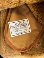 アビレックス AVIREX アヴィレックス b-3 フライトジャケット アメリカ製 サイズ36 ジャケット ブラウン 101MT-4658