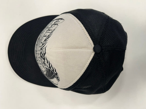ステューシー STUSSY × ネイバーフッド NEIGHBORHOOD BONEYARDS メッシュキャップ 帽子 メンズ帽子 キャップ ブラック 101hat-127