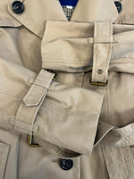 バーバリー Burberry BERBERRY BLUE LABEL バーバリーブルーレーベル ライナー付き トレンチコート ノバチェック ベルト E1A06-830-42 コート ベージュ 36 101LT-183