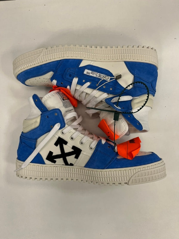 オフホワイト Off-White 3.0 OFF COURT SUPREME SUEDE 青 メンズ靴 スニーカー ブルー EU42 101sh-2154
