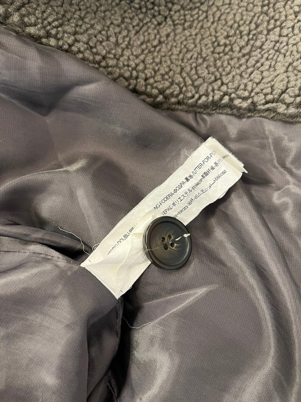 ザラ ZARA テディベアコート テディコート ボア ジャケット  ジャケット グレー USA S 101LT-198