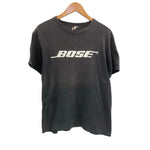 ヴィンテージ vintage 80's 80年代 Hanes BOSE オフィシャル 企業モノ シングルステッチ MADE IN USA アメリカ製 Tシャツ ブラック Lサイズ 101MT-4913