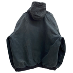 【曜日割引対象外】 カーハート Carhartt USA製 アクティブジャケット ダック ジャケット ブラック 4XLサイズ 201MT-4606 VB