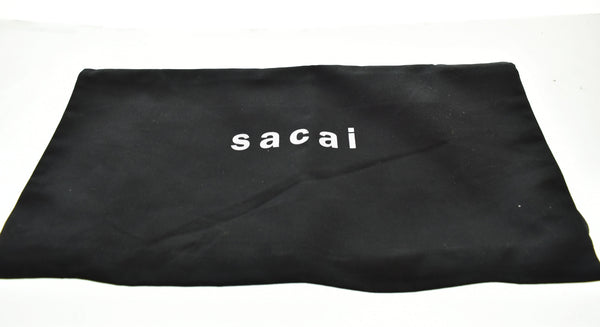 サカイ sacai Vibram ライトソール プラットフォーム レースアップブーツ 厚底 黒 メンズ靴 ブーツ その他 ブラック 40 25cm 103S-1046