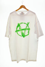 ヴェトモン VETEMENTS 20SS ANARCHY TEE オーバーサイズ アナーキープリント Tシャツ 白 Tシャツ ホワイト 103MT-1427