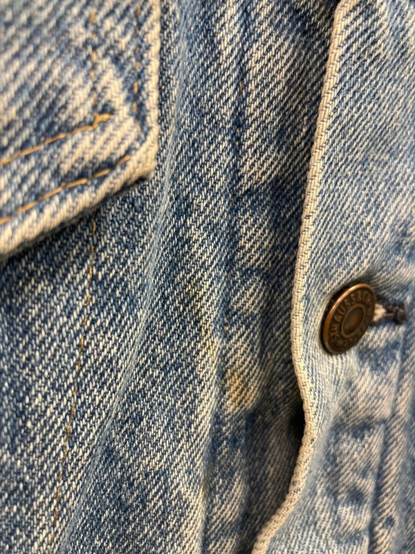 リーバイス Levi's Vintage ヴィンテージ デニムジャケット Gジャン USA製ボタン裏 527 コーデュロイ襟 70904-0317 サイズ38 ジャケット ブルー 101MT-3130