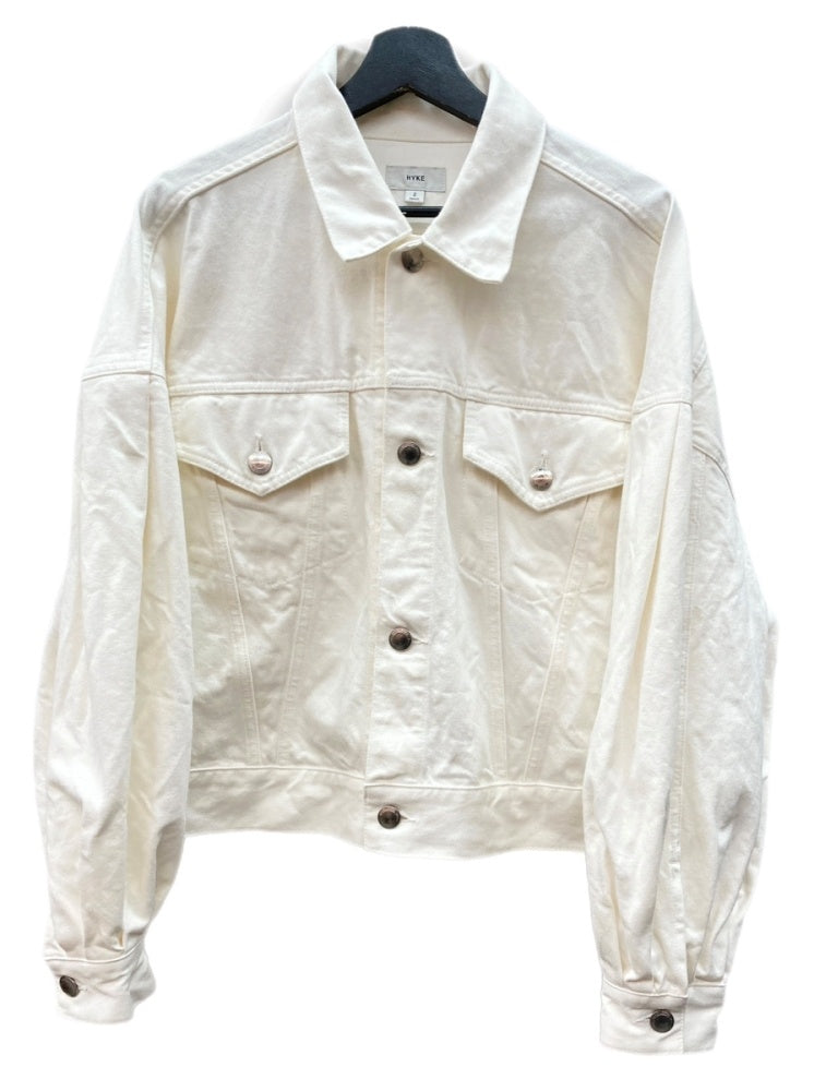 ハイク HYKE BALLOON SLEEVE TWILL JACKET バルーンスリーブ ツウィル