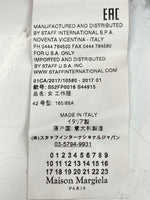 エムエムシックス MM6 メゾンマルジェラ Maison Margiela オールインワン ジャンプスーツ フロントボタン ギミック デザイン イタリア製 BLACK 黒 S52FP0016 S44915 つなぎ・オーバーオール 無地 ブラック SIZE42 104LT-60