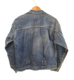 リーバイス Levi's 506xx 1st 40年代 40s 40'S 1947 前期 片面タブ BIGE 革パッチ VINTAGE DENIME JACKET ファースト ヴィンテージ デニム オリジナル ジャケット ブルー 103MT-2181