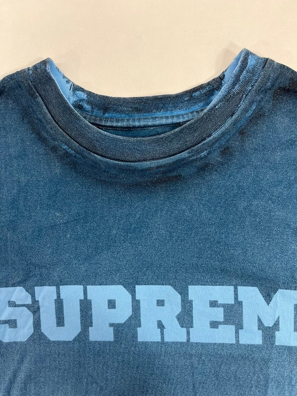 シュプリーム SUPREME 21SS Gradient S/S Top グラデーション Tシャツ 青 Tシャツ ブルー Lサイズ 101MT-5086