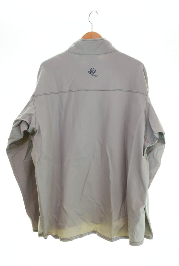 パタゴニア PATAGONIA  00s  00年製 オールド リズム テイラス プルオーバー rhythm ジップ ハイネック ジャケット グレー 21020 スウェット グレー LLサイズ 103MT-2226