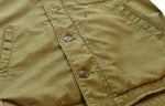 ミリタリー military 70's US NAVY A-2 DECK JACKET A-2 デッキジャケット ジャケット 無地 カーキ Mサイズ 103MT-702