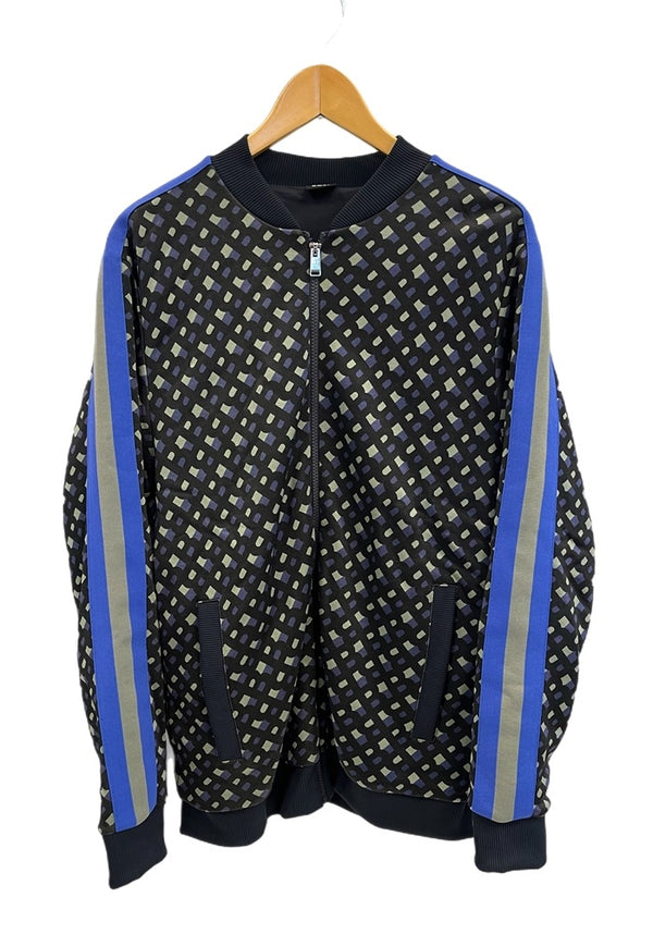 ヒューゴボス HUGO BOSS 総柄 ジップアップ ブルゾンジャケット 50485581 ジャケット マルチカラー Mサイズ 101MT-4989