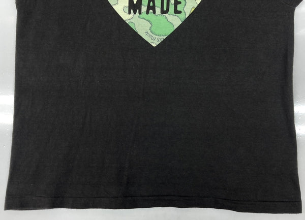 ヒューマンメイド HUMAN MADE × KAWS カウズ 24SS GRAPHIC S/S TEE グラフィック 半袖 Ｔシャツ クルーネック 黒 Tシャツ ロゴ ブラック XLサイズ 104MT-2341