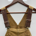 【曜日割引対象外】 カーハート Carhartt 60's 70's ダブルニー デカCボタン つなぎ・オーバーオール ベージュ 201MB-1097 VB