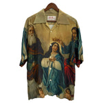 クーティープロダクションズ COOTIE PRODUCTIONS アロハブロッサム Aloha blossom コラボ アロハシャツ ALH-CTE-0001 半袖シャツ マルチカラー 46サイズ 201MT-3747