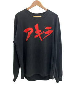ヴィンテージ vintage 90’s 90年代 AKIRA 1988 KANEDA EXPLODE L/S TEE アキラ 金田 アニメT ロングスリーブ MADE IN USA アメリカ製 XL ロンT ブラック LLサイズ 101MT-4353