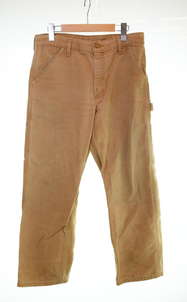 カーハート Carhartt  USA製 リペア ペインターパンツ ボトムスその他 ブラウン 103MB-500