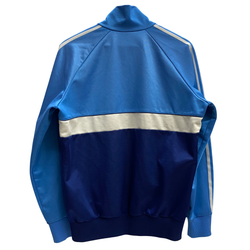 【曜日割引対象外】 アディダス adidas 70's トラックジャケット 西ドイツ製 ジャージ ブルー 7サイズ 201MT-3778 VB