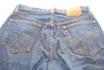 リーバイス LEVI'S USA製 80's 505-0217 ストレートデニムパンツ 青 505-0217 デニム ブルー 36 103MB-404