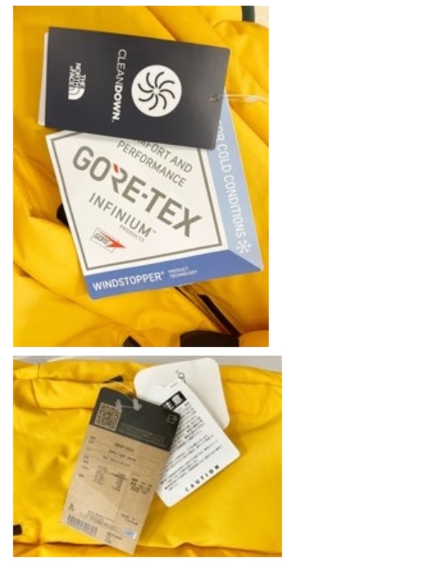 ノースフェイス THE NORTH FACE BALTRO LIGHT JACKET バルトロ ライト ジャケット GORE-TEX ゴアテックス ダウン ジャケット アウター SG サミットゴールド  ND91950 イエロー SSサイズ XXS 101LT-135