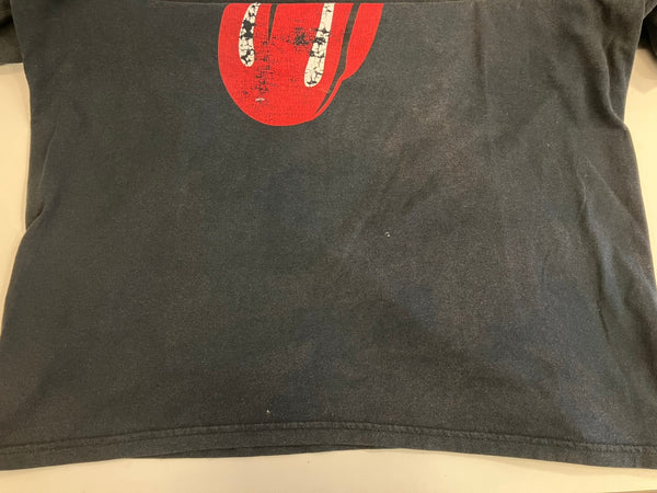 バンド band 00's JERZEEZ The Rolling Stones ローリング・ストーンズ リップ＆タン XL Tシャツ ブラック LLサイズ 101MT-3869