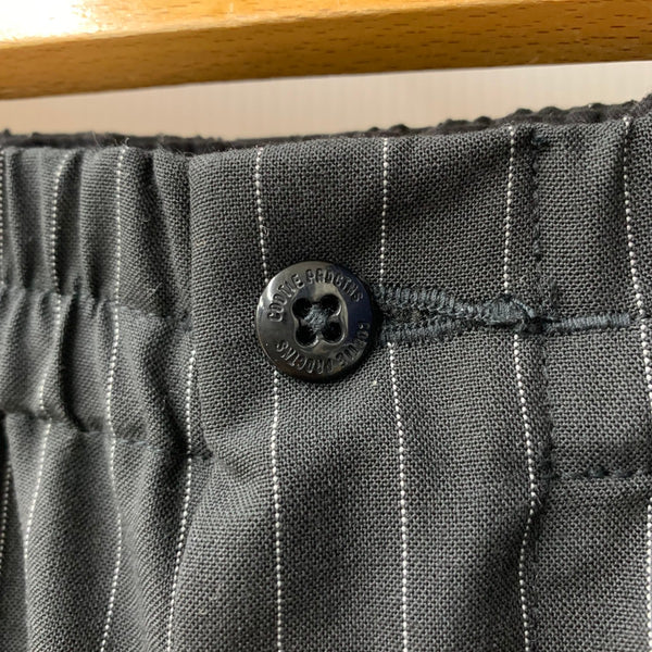 クーティープロダクションズ COOTIE PRODUCTIONS T/W 2 Tuck Easy Pants CTE-25S101-STRIPE ボトムスその他 ブラック Sサイズ 201MB-1048