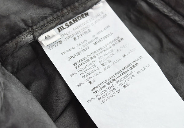 ジルサンダー JIL SANDER シルク ショートパンツ 黒 MU470900A  JPUU311977 ハーフパンツ ブラック 44 103MB-570
