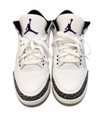 ジョーダン JORDAN NIKE AIR JORDAN 3 RETRO DARK IRIS ナイキ エア ジョーダン 3 レトロ ダーク アイリス 白 CT8532-105 メンズ靴 スニーカー ホワイト 26.5cm 101-shoes1616