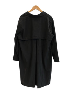 エヴァムエヴァ evam eva wide jacke coat ワイドジャケットコート コットン 日本製 E191T036 ジャケット ブラック サイズ2 101LT-246