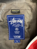 ステューシー STUSSY ゴアテックス ライトアウター ジャケット 赤 フード 13ss100211 ジャケット レッド Lサイズ 101MT-3370