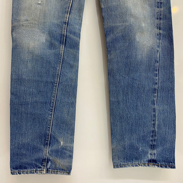 【曜日割引対象外】 リーバイス Levi's 60's 505 赤耳 USA製 42TALON デニム ブルー 201MB-911 VB