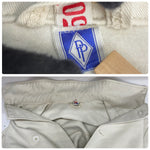 【曜日割引対象外】 ミリタリー MILITARY 西ドイツ ホワイトモールスキン ジャケット コート ホワイト 50サイズ 201MT-4609 VB