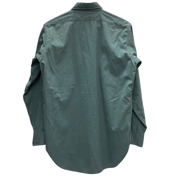 【曜日割引対象外】 ヴィンテージ vintage 40's MONTGOMERY WARD PIONEER DU-ALLS 長袖シャツ ブルー 15サイズ 201MT-4503 VB