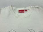 シュプリーム SUPREME 20SS Kanji Logo Crewneck  カンジ ロゴ クルーネック 漢字 最高 トレーナー アーチロゴ 白 スウェット ロゴ ホワイト XLサイズ 104MT-1094
