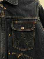 ラングラー Wrangler BLUEBELL ブルーベル 復刻 デニムジャケット Gジャン 11MJZ M4759-00 MEDIUM ジャケット ネイビー Mサイズ 101MT-5176