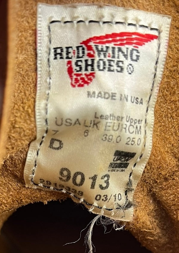 レッドウィング RED WING BECKMAN ROUND BOOTS ベックマン ラウンドトゥ  9013 メンズ靴 ブーツ ワーク ブラウン 25cm 101sh-2118