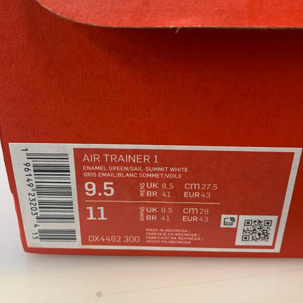 ナイキ NIKE AIR TRAINER 1 DX4462-300 メンズ靴 スニーカー グリーン 27.5cmサイズ 201-shoes1486