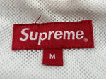 シュプリーム SUPREME 17AW Arc Track Jacket アーチ ロゴ トラック ジャケット ジップアップ ナイロン ジャケット 白 ジャケット ロゴ ホワイト Mサイズ 104MT-2319