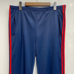 【曜日割引対象外】 アディダス adidas 70's~ VENTEX フランス製 ジャージ トラックパンツ ネイビー 201MB-1046 VB