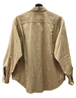 ラルフローレン RalphLauren POLO COUNTRY 90s L/S WORK SHIRT 長袖 ワーク シャツ フラップポケット インパクト21 薄茶 サイズ 9 長袖シャツ 無地 ベージュ 104MT-2268