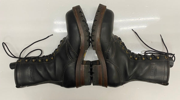 【曜日割引対象外】 ウエスコ Wesco Jobmaster 11年製 メンズ靴 ブーツ ワーク ブラック 25.5cmサイズ 201-shoes1213 VB