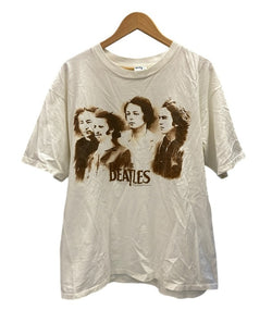 バンド band 90s ©1995 ビートルズ THE BEATLES アートT US古着 白 バンドTシャツ ヴィンテージ Vintage XL Tシャツ ホワイト LLサイズ 101MT-2979