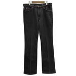 【曜日割引対象外】 リーバイス Levi's 80's 517 Stretch Black Denim Pants USA製 デニム ブラック W36 L32サイズ 201MB-887 VB