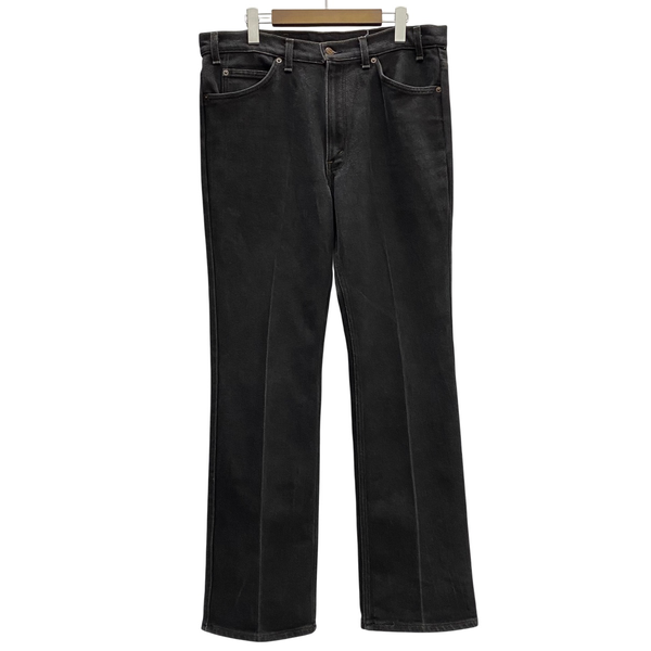 【曜日割引対象外】 リーバイス Levi's 80's 517 Stretch Black Denim Pants USA製 デニム ブラック W36 L32サイズ 201MB-887 VB