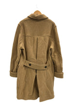 ラルディーニ LARDINI ロコート ダブルチェスターコート IA45042 ジャケット ベージュ Mサイズ 101MT-5102