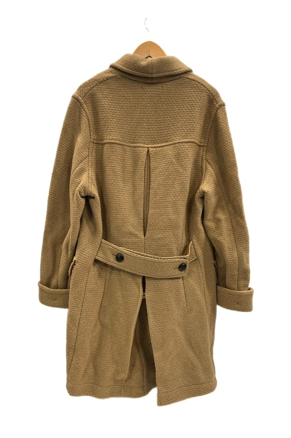 ラルディーニ LARDINI ロコート ダブルチェスターコート IA45042 ジャケット ベージュ Mサイズ 101MT-5102