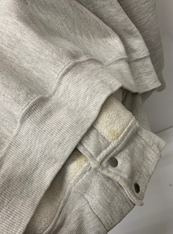 【曜日割引対象外】チャンピオン Champion 90's USA製 REVERSE WEAVE スナップカーディガン スウェット グレー Lサイズ 201MT-3004 VB