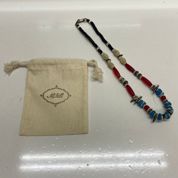 【曜日割引対象外】 【中古】マウントヒル Mt.hill Bohemian Short Necklace メンズジュエリー・アクセサリー インディアンジュエリー ネックレス・ペンダント マルチカラー 201goods-667 VB