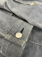 ヒステリックグラマー HYSTERIC GLAMOUR ショート丈 短丈 ワークジャケット KINKY JEANS 青 インディゴ シャツジャケット 裏地チェック ブランケット 2AB-2790 ジャケット ブルー フリーサイズ 101LT-180